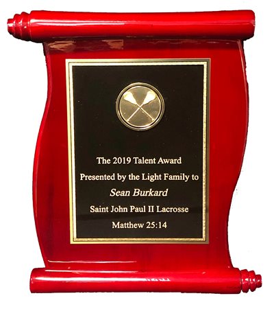 SCR912 - 9 X 12 Plaque